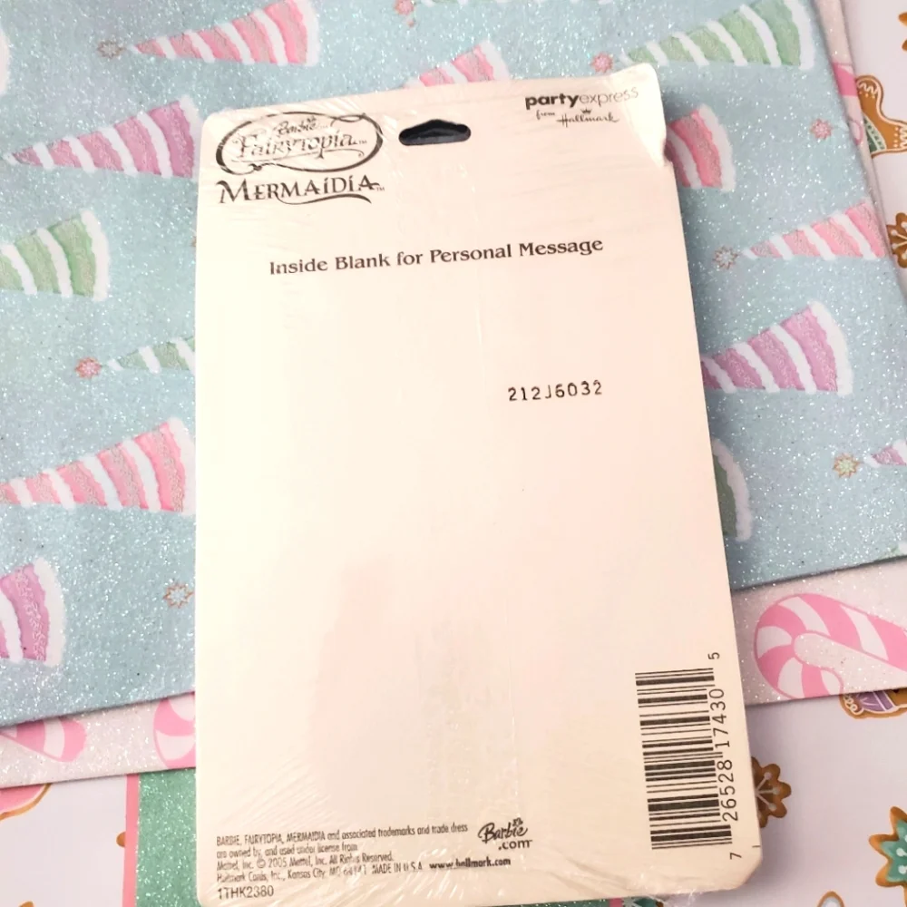 Vintage Barbie Fairytopia Mermaid Party Invitations - Pink